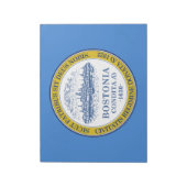 Bloc-note Drapeau de la ville de Boston (Massachusetts) (Tourné)