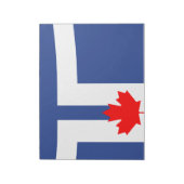 Bloc-note Drapeau de la ville de Toronto (Canada) (Tourné)