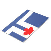 Bloc-note Drapeau de la ville de Toronto (Canada) (Incliné)