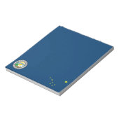 Bloc-note Drapeau de l'Alaska (Tourné)