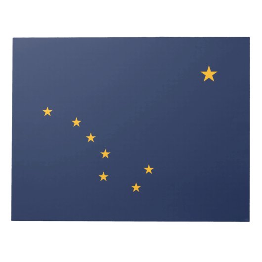 Bloc-note Drapeau de l'Alaska (Devant)