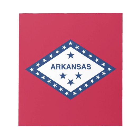 Bloc-note Drapeau de l'Arkansas (Devant)