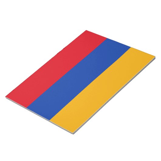 Bloc-note Drapeau de l'Arménie (Incliné)