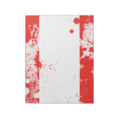 Bloc-note Drapeau de l'Autriche (Tourné)