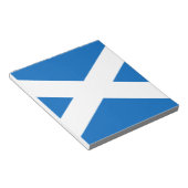 Bloc-note Drapeau de l'Ecosse - Bratach na h-Alba (Incliné)