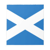 Bloc-note Drapeau de l'Ecosse - Bratach na h-Alba (Devant)