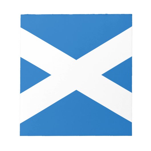 Bloc-note Drapeau de l'Ecosse - Bratach na h-Alba (Devant)