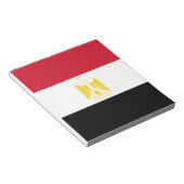 Bloc-note Drapeau de l'Égypte (Incliné)
