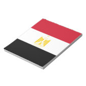 Bloc-note Drapeau de l'Égypte (Tourné)