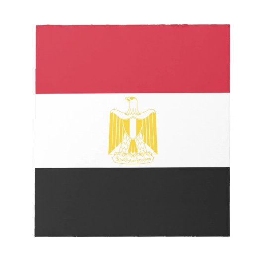 Bloc-note Drapeau de l'Égypte (Devant)