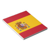 Bloc-note Drapeau de l'Espagne (Incliné)
