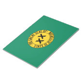 Bloc-note Drapeau de l'État américain proposé de Jefferson (Incliné)