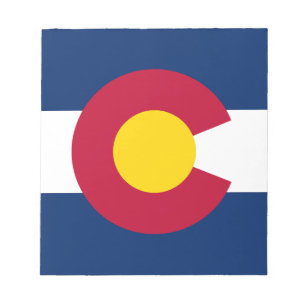 Bloc-note Drapeau de l'État du Colorado