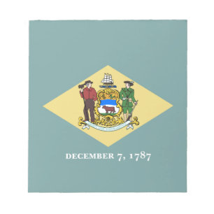 Bloc-note Drapeau de l'État du Delaware