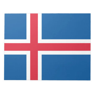 Bloc-note Drapeau de l'Islande
