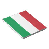 Bloc-note Drapeau de l'Italie (Incliné)