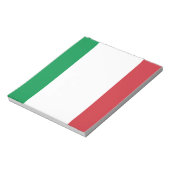 Bloc-note Drapeau de l'Italie (Tourné)