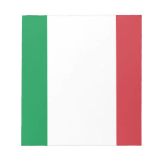 Bloc-note Drapeau de l'Italie