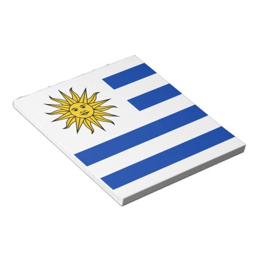 Bloc-note Drapeau de l'Uruguay (Incliné)