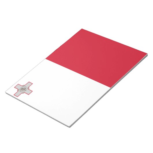 Bloc-note Drapeau de Malte (Incliné)
