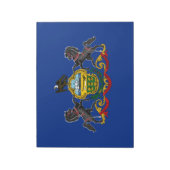 Bloc-note Drapeau de Pennsylvanie (Tourné)