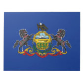 Bloc-note Drapeau de Pennsylvanie (Devant)