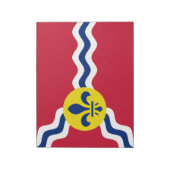 Bloc-note Drapeau de Saint-Louis (Missouri) (Tourné)