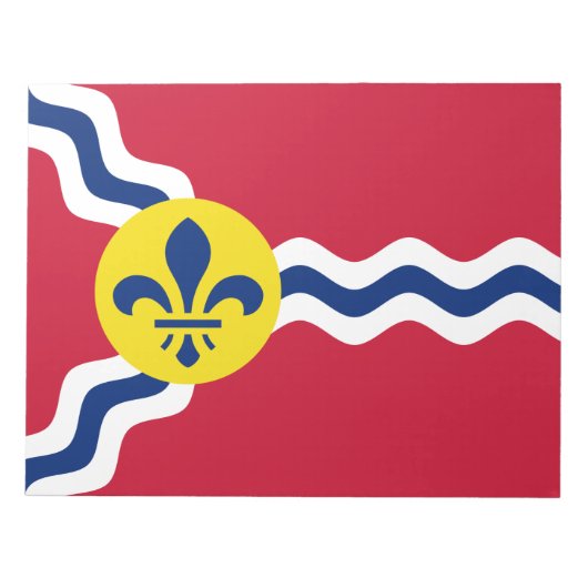 Bloc-note Drapeau de Saint-Louis (Missouri) (Devant)