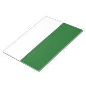 Bloc-note Drapeau de Saxe (État allemand) (Incliné)