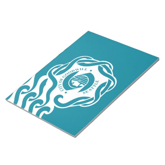Bloc-note Drapeau de Seattle (Washington) (Incliné)