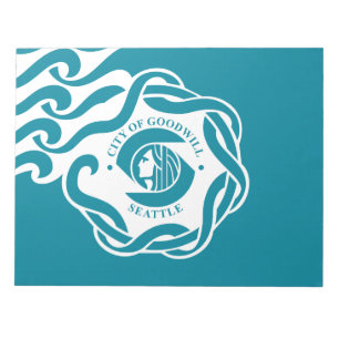 Bloc-note Drapeau de Seattle (Washington)