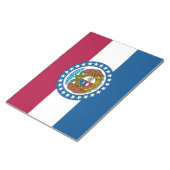 Bloc-note Drapeau d'État du Missouri (Incliné)