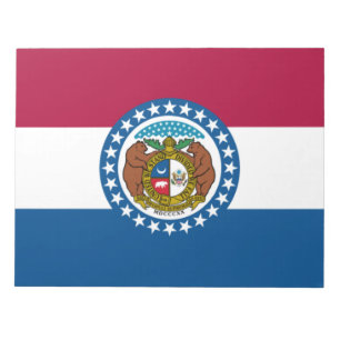Bloc-note Drapeau d'État du Missouri