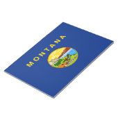 Bloc-note Drapeau d'État du Montana (Incliné)