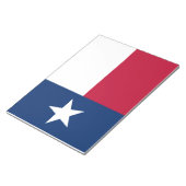 Bloc-note Drapeau d'État texan (Texas) (Incliné)