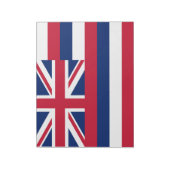 Bloc-note Drapeau d'Hawaï (État des États-Unis) (Tourné)