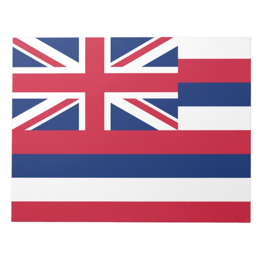 Bloc-note Drapeau d'Hawaï (État des États-Unis) (Devant)