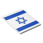Bloc-note Drapeau d'Israël (Incliné)
