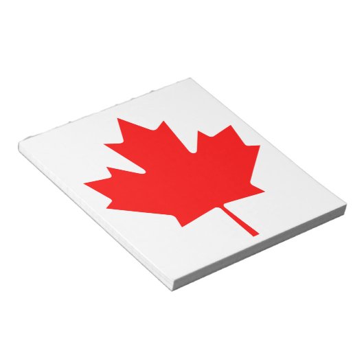 Bloc-note Drapeau du Canada (Incliné)
