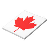 Bloc-note Drapeau du Canada (Tourné)