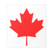 Bloc-note Drapeau du Canada (Devant)