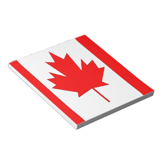 Bloc-note Drapeau du Canada (Incliné)