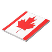 Bloc-note Drapeau du Canada (Tourné)