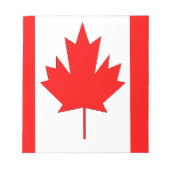 Bloc-note Drapeau du Canada (Devant)