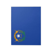 Bloc-note Drapeau du Nevada (Tourné)