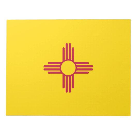 Bloc-note Drapeau du Nouveau-Mexique (États-Unis) (Devant)