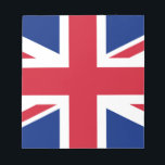 Bloc-note Drapeau du Royaume-Uni<br><div class="desc">Drapeau du Royaume-Uni - Union Jack - Drapeau de l'Union</div>