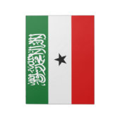 Bloc-note Drapeau du Somaliland (Tourné)