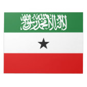 Bloc-note Drapeau du Somaliland (Devant)