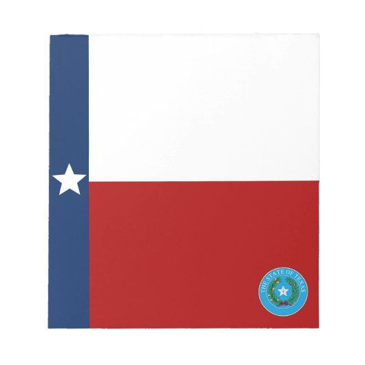 Bloc-note Drapeau du Texas (Devant)